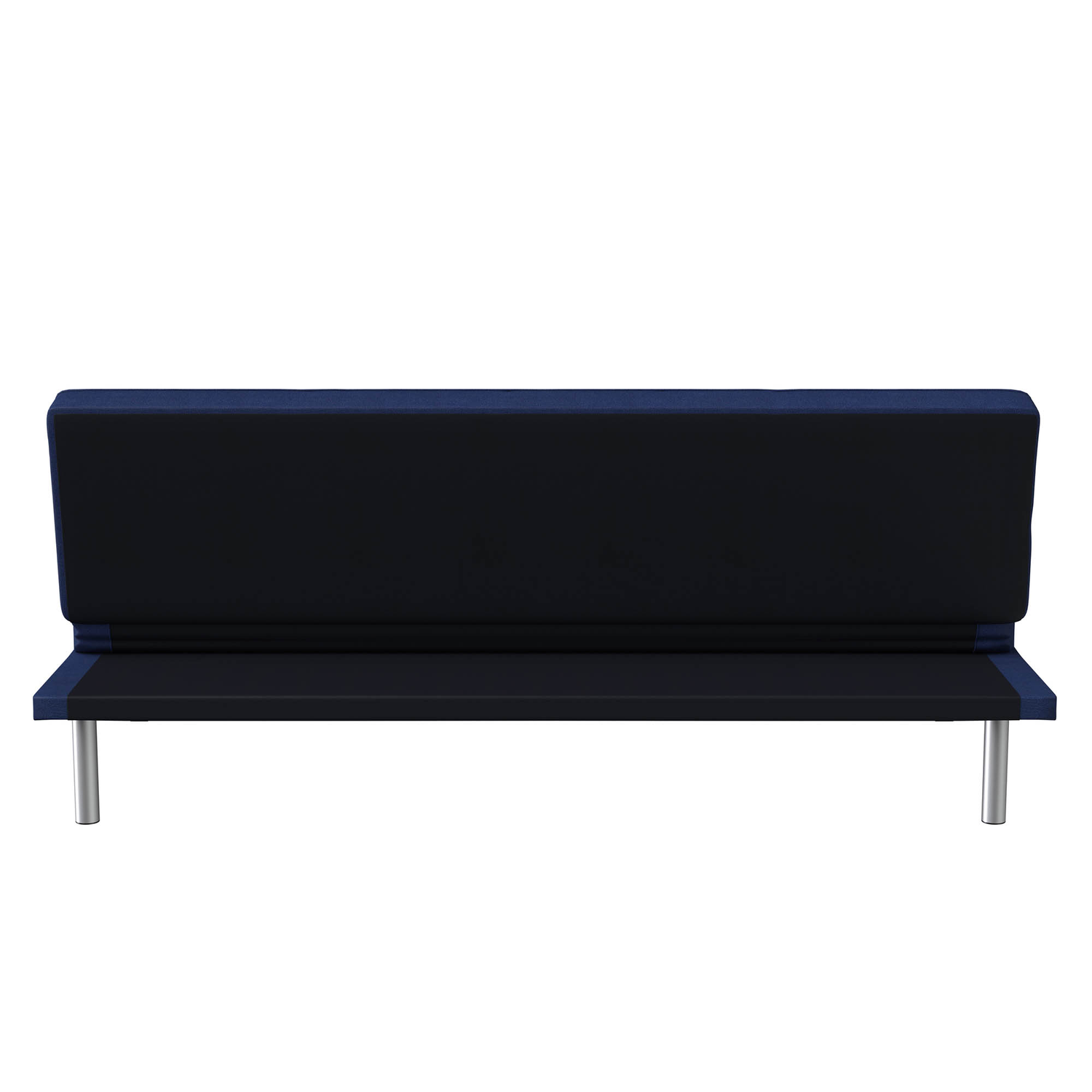 Serta Chelsea Convertible Sofa, Lounger and Full Size Bed, Blue Fabric